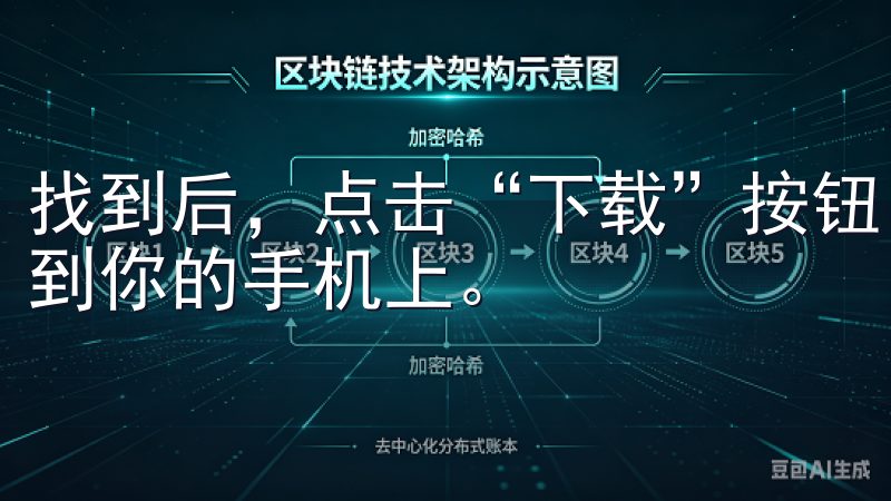 找到后，点击“下载”按钮，稍等片刻，应用程序就会自动安装到你的手机上。